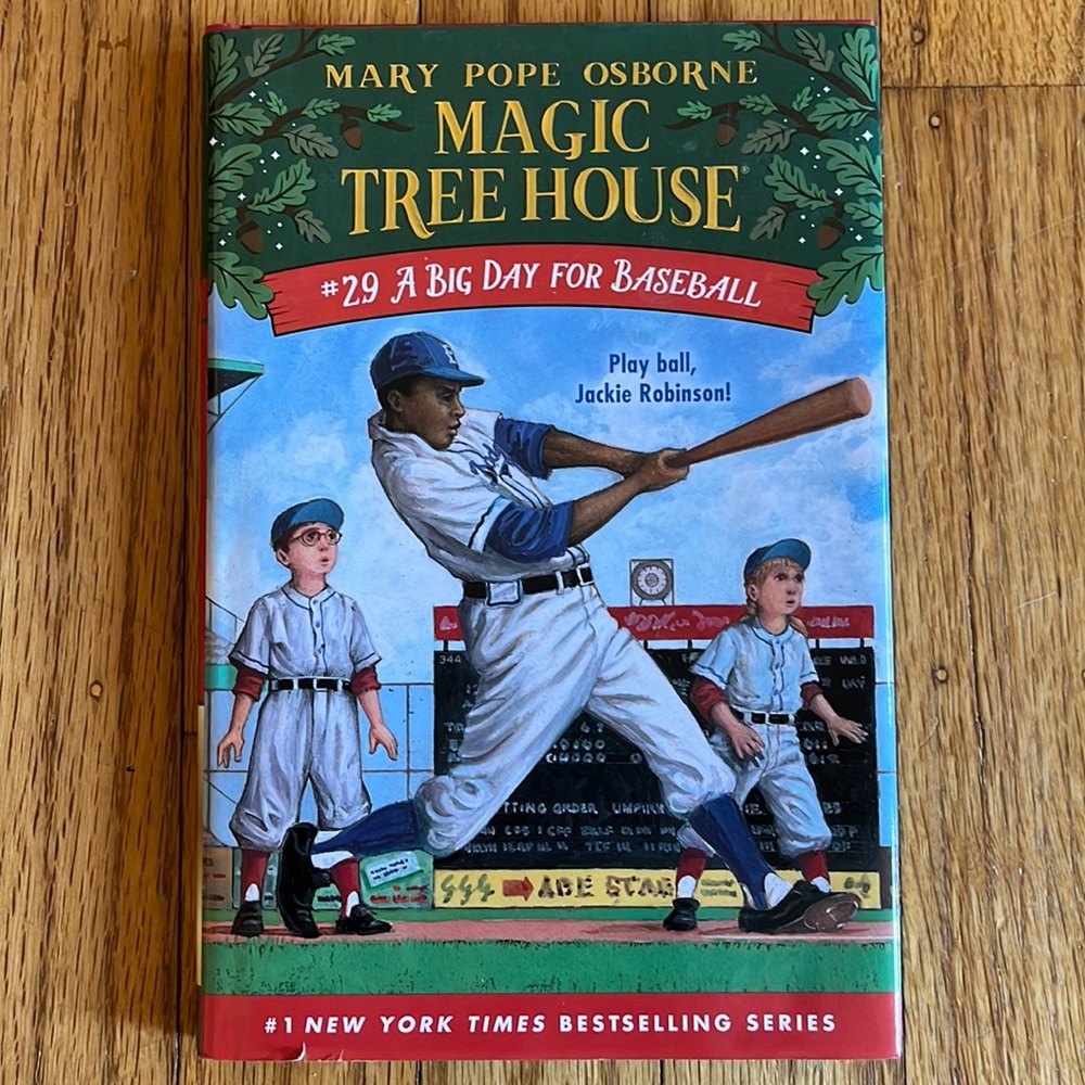 Hardcover Magic Tree House Book #29 A Big Day for Baseball